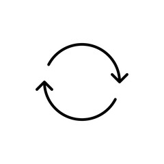 Repeat icon Art design illustration