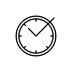 Save time icon Art design illustration