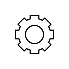 Settings icon Art design illustration