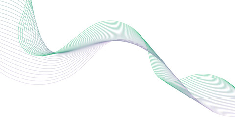 Wave flowing liquid line abstract background. Black and white vector design 3D lines in perspective, curve and wave lines in motion, smooth and soft backdrop	