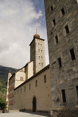 Fototapeta premium The Stockalper Palace in Brig - Switzerland