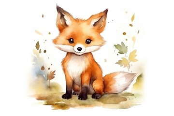 Fototapeta premium Animal mammal cute fox.