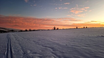 Light atmosphere in winter around Kempenfeldrom/Veldrom.