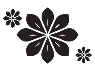 Fototapeta premium set of flowers