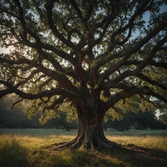 Write a short story about a tree with magical properties.