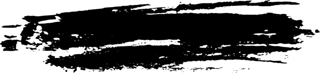 Grunge Brush Stroke Texture Hand Drawn Vector Illustration. Abstract Brush Stroke. Hand Drawn Textured Element for Trendy Modern Design