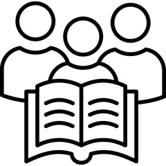 Family Education line icon