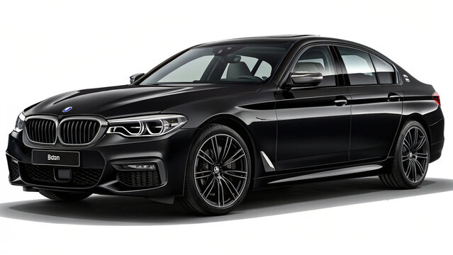 BMW car isolated.
