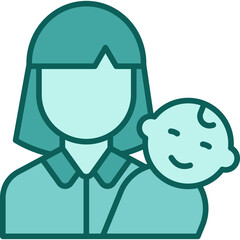 Mother solid icon