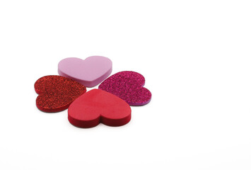 hearts white background  valentine porpose