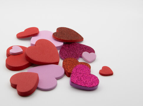 hearts white background  valentine porpose