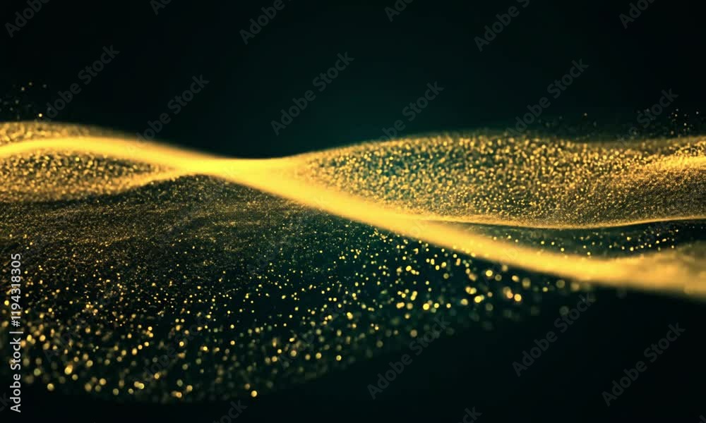 Wall mural abstract background wave particle grain