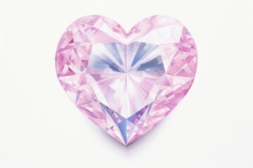 Fototapeta premium Diamond heart backgrounds gemstone jewelry.