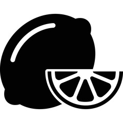 Simple vector icon lemon