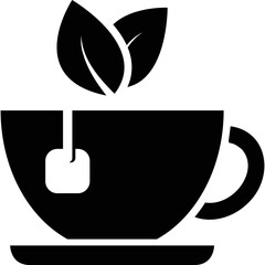 Simple vector icon tea