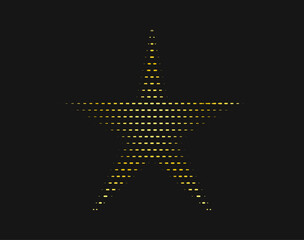 Obraz premium Baseball home plHalftone Star Shapes Symbol Icon Vector Illustration. Sparkles, shining burst.ate