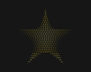 Obraz premium Baseball home plHalftone Star Shapes Symbol Icon Vector Illustration. Sparkles, shining burst.ate