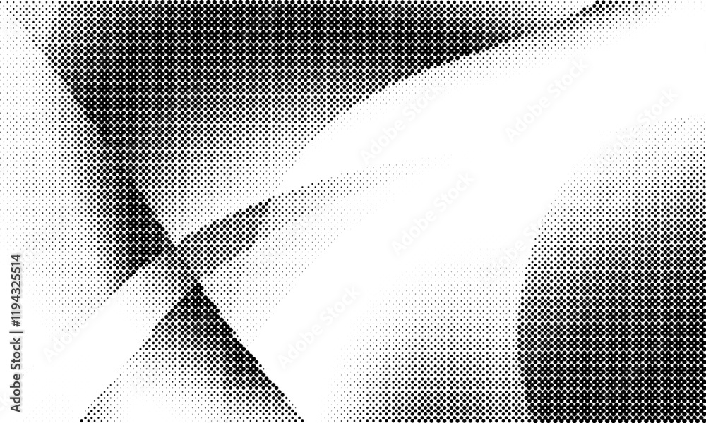 Poster abstract halftone with black and white gradient. grunge texture for blend effect, multiply and overl
