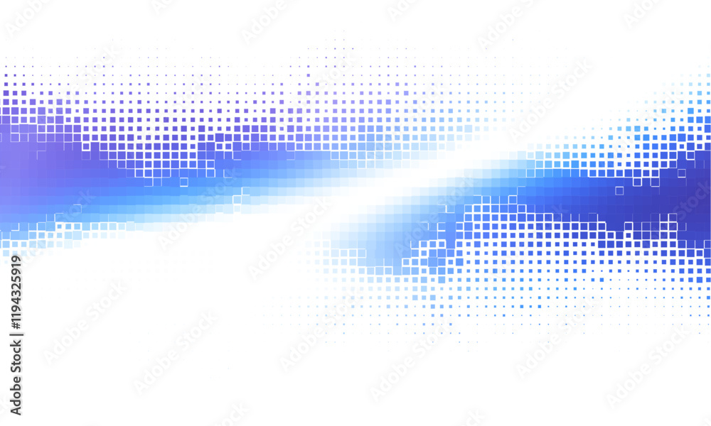 Leinwandbilder vector abstract futuristic particle background. overlay halftone background.
