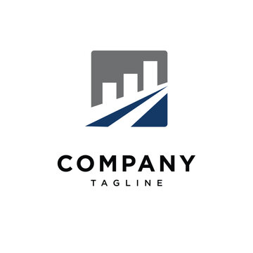 Transportation Finance Logo Icon vector