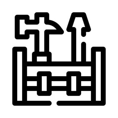 Toolbox line icon