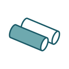 chalk icon vector design template simple and clean