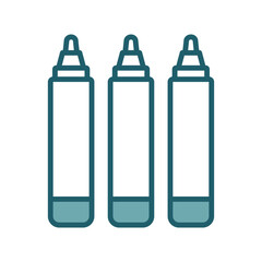 marker icon vector design template simple and clean