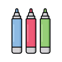 marker icon vector design template simple and clean