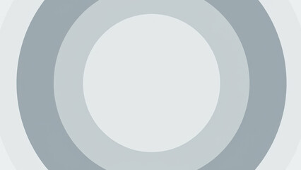 Vibrant abstract circular design on a gray gradient background.