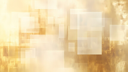 Obraz premium Golden geometric 3D background design