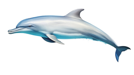 Ocean Mammal Dolphin on a transparent background