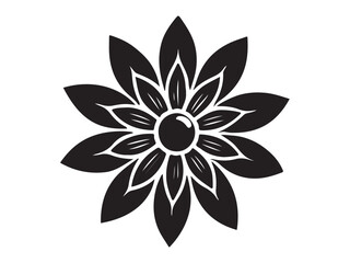Fototapeta premium illustration of a flower