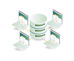 Computer network password security database system