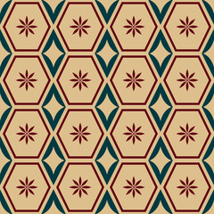 retro seamless ornamental pattern
