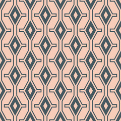 seamless geometric retro pattern