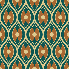 retro seamless ornamental pattern