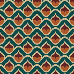 Retro seamless pattern