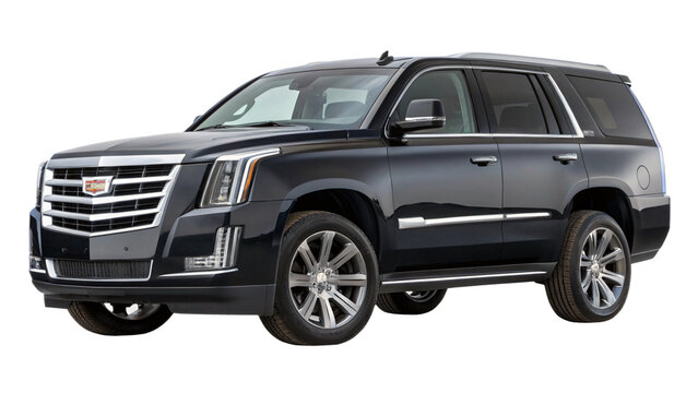Cadillac escalade isolated.