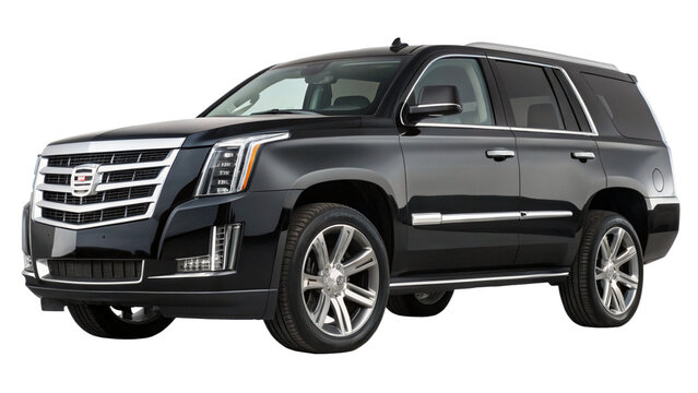 Cadillac escalade isolated.