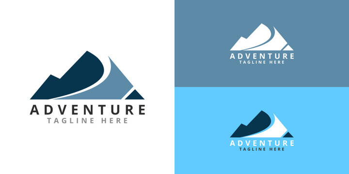 Mountain logo vector