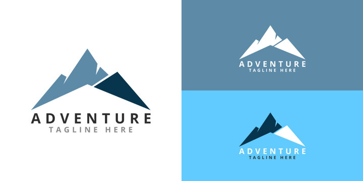 Mountain logo vector