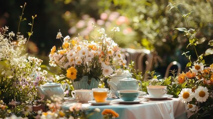 Romantic Garden Tea Party