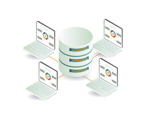 Computer network database system