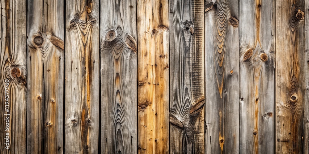 Poster rustic weathered wooden planks background texture for design projects