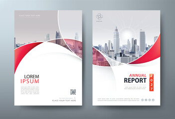 Annual report brochure flyer design, Leaflet presentation, book cover templates, layout in A4 size.
