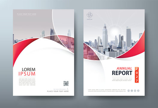 Annual report brochure flyer design, Leaflet presentation, book cover templates, layout in A4 size.