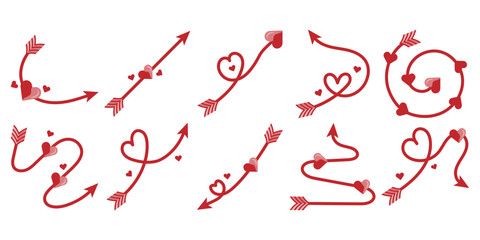 Valentine's Day Heart Arrow