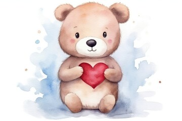 Otter heart cute love.