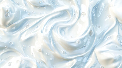 3d shampoo soap sud and bubble isolated vector set. Realistic soapy detergent bath texture design illustration. Cosmetic mousse abstract cloud transparent shape. Liquid shaving gel clipart elements