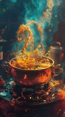 Aromatic Golden Stew: A Culinary Fantasy